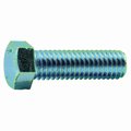 Midwest Fastener 7/16"-14 Hex Head Cap Screw, Zinc Plated Steel, 1-1/2 in L, 6 PK 39761